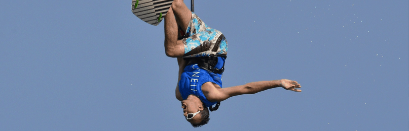 David Beckett Kite Surfing