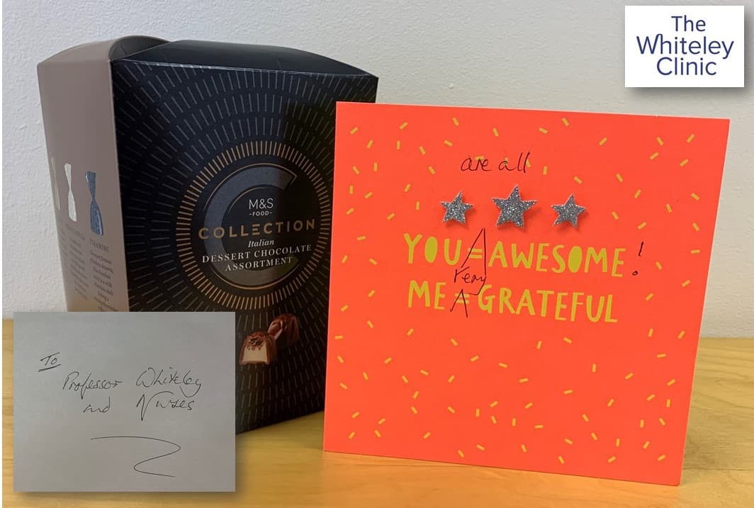 You are all awesome &ndash; The Whiteley Clinic