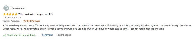 This book will change your life - Leg Ulcer Treatment Revolution