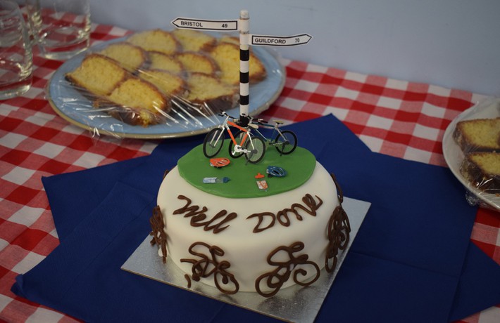 tour de TWC - cake