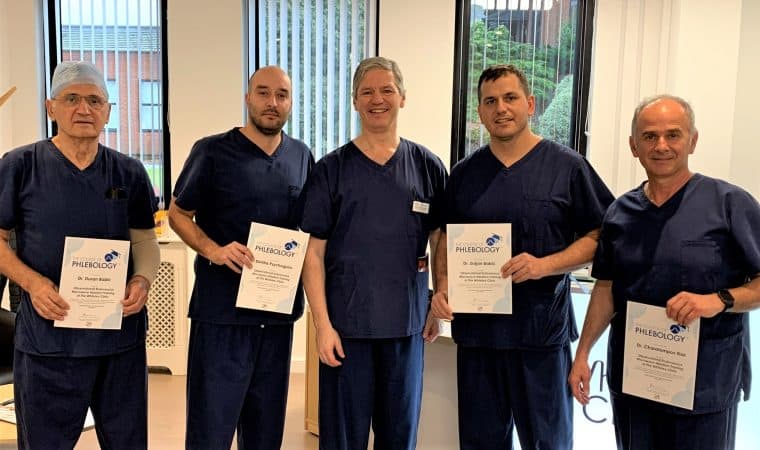Endovenous Microwave Training Course November 2019 &ndash; Delegates &ndash; College of Phlebology November 2019
