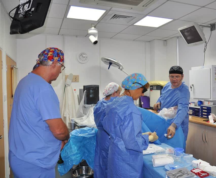 EVLT training at whiteley clinic