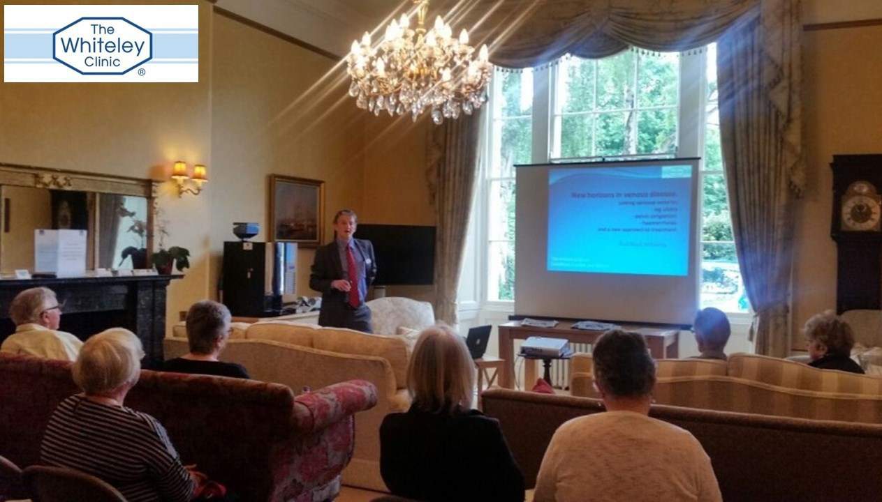Varicose veins open day in Bristol with Mr Mike Rocker of the The Whiteley Clinic November 2016