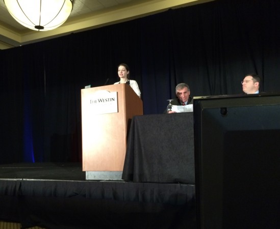 New varicose veins research - Alice Whiteley from The Whiteley Clinic Lecturing about Foam Sclerotherapy for Varicose Veins at The American Venous Forum February 2015