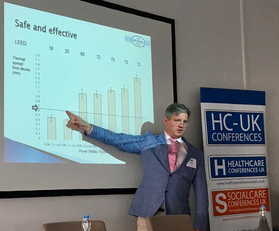 Delivering outstanding quality in venous surgery - Prof Mark Whiteley invited lecture at Independent Healthcare Summit London July 2017