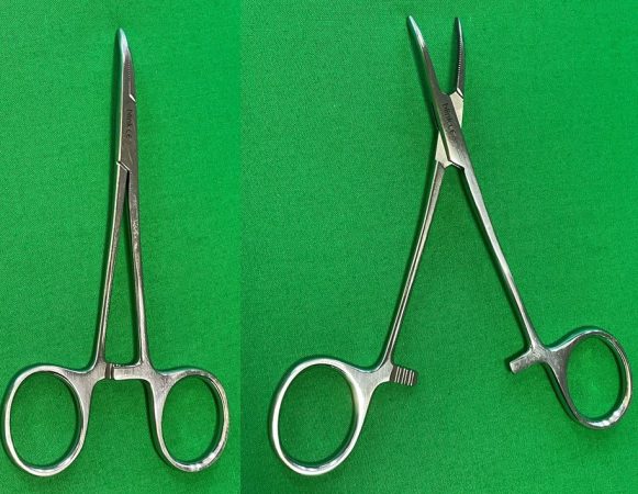 Single use Mosquito Clips from Blink Medical used at The Whiteley Clinic