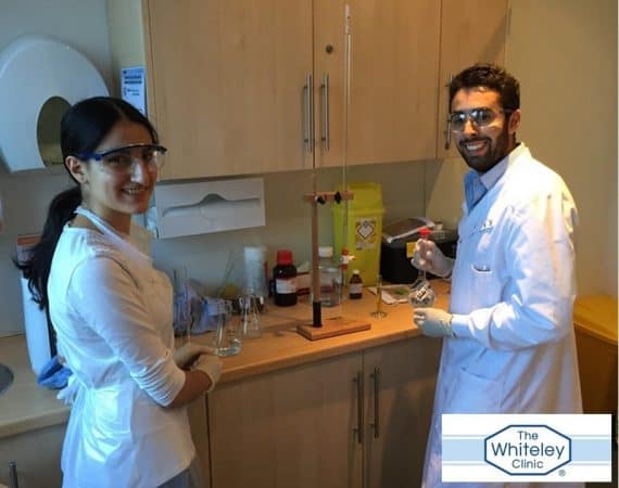 Scott Dos Santos and Irenie Shiangoli - The Whiteley Clinic summer research project 2016