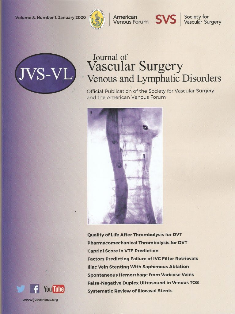 Journal of Vascular Surgery Venous and Lymphatic Disorders (JVSVL) Jan 2020 announcing new Editorial Board Members – Including Mark Whiteley from the UK Journal of Vascular Surgery Venous and Lymphatic Disorders (JVSVL) Jan 2020 announcing new Editorial Board Members – Including Mark Whiteley from the UK