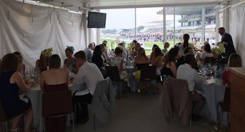 The Whiteley Clinic and Absolute Aesthetics hospitality Goodwood August 2016 - The Whiteley Clinic Stakes