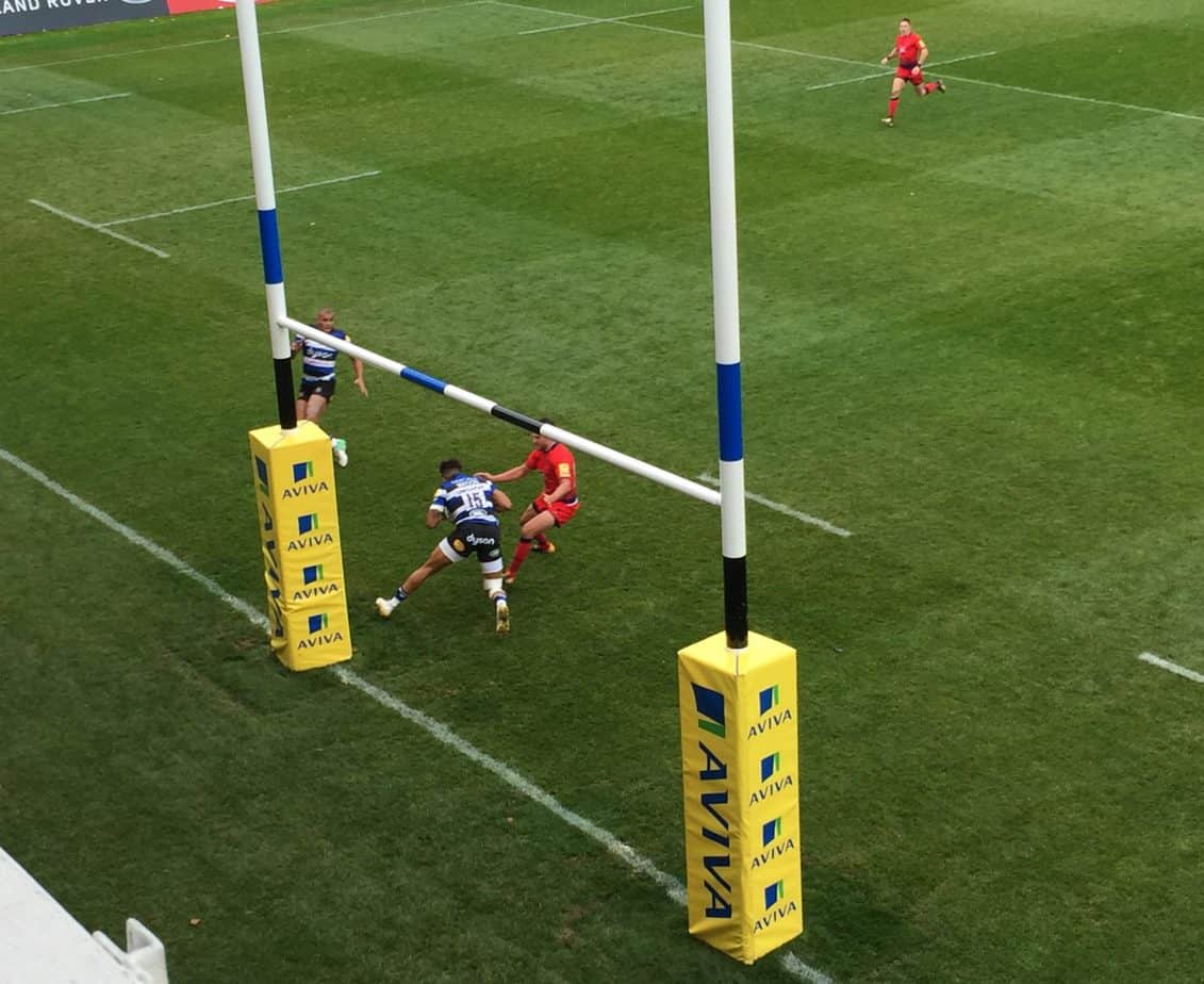 Bath Rugby v Worcester Warriors - The Whiteley Clinic were match day sponsors 7th October 2017 View from the Box