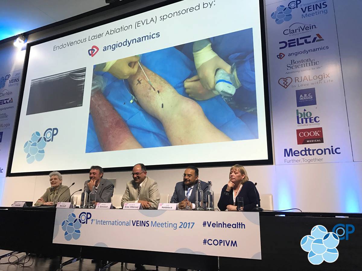College of Phlebology 1st International Veins Meeting 2017 live cases from The Whiteley Clinic in Bond Street London