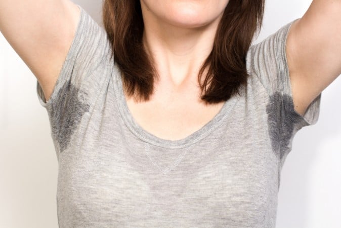 Women felt that sweating isn't a very 'ladylike' problem