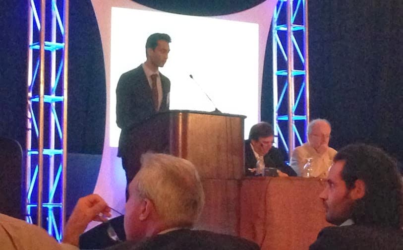 Salil Patel presenting at The American Venous Forum 2014