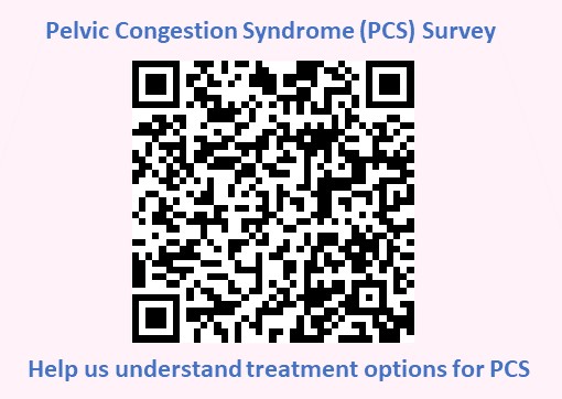 QRS code for PCS Device Survey &ndash; pelvic congestion on Social Media (2)