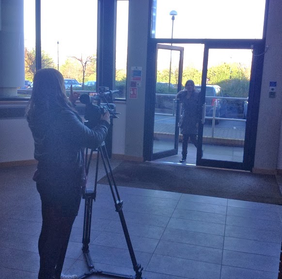 Filming at The Whiteley Clinic