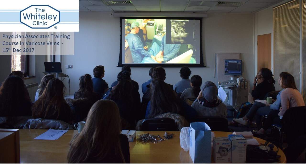 Physician Associates Training at The Whiteley Clinic 15th Dec 2017