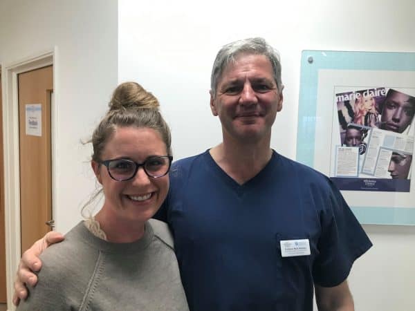 Lindsey Dietz traveled from the USA to meet Prof Mark Whiteley in the UK for Treatment for her Pelvic Congestion Syndrome