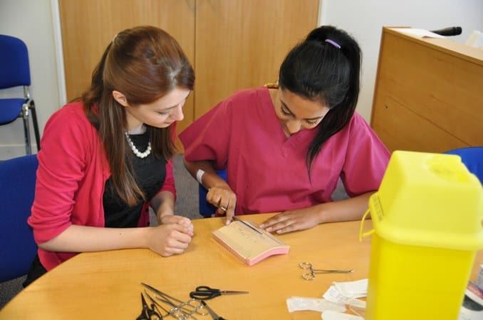 Whiteley-Clinic-varicose-vein-student-training-day