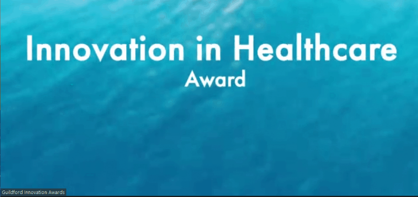 Guildford Innovation Awards 2020 - Innovation in Healthcare Award