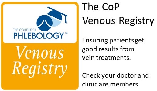 CoP venous registry ensuring the best results from vein treatments