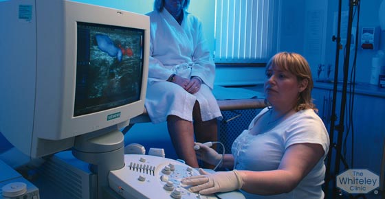 Duplex scanning varicose veins diagnosis - The Whiteley Clinic
