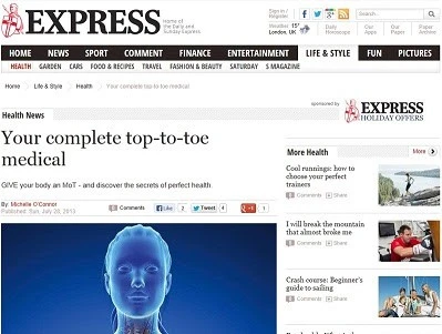 Leg Health in The Express
